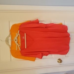 2 Lane Bryant Womens Shirts Shirts (Size 18-20)